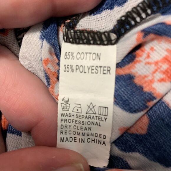 Leopard, Roses, Lace and Rhinestone Dress Sz L - Picture 5 of 6